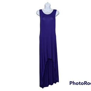 AB Design Purple High Low Dress Size Medium